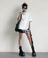 Side Line V-neck Dress